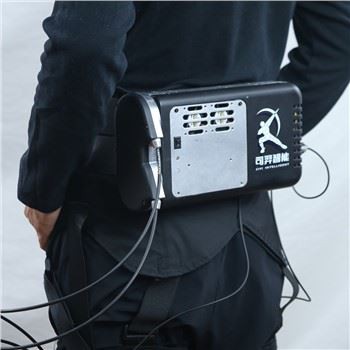 How does an Assist Soft Exoskeleton Walker reduce the risk of falls?